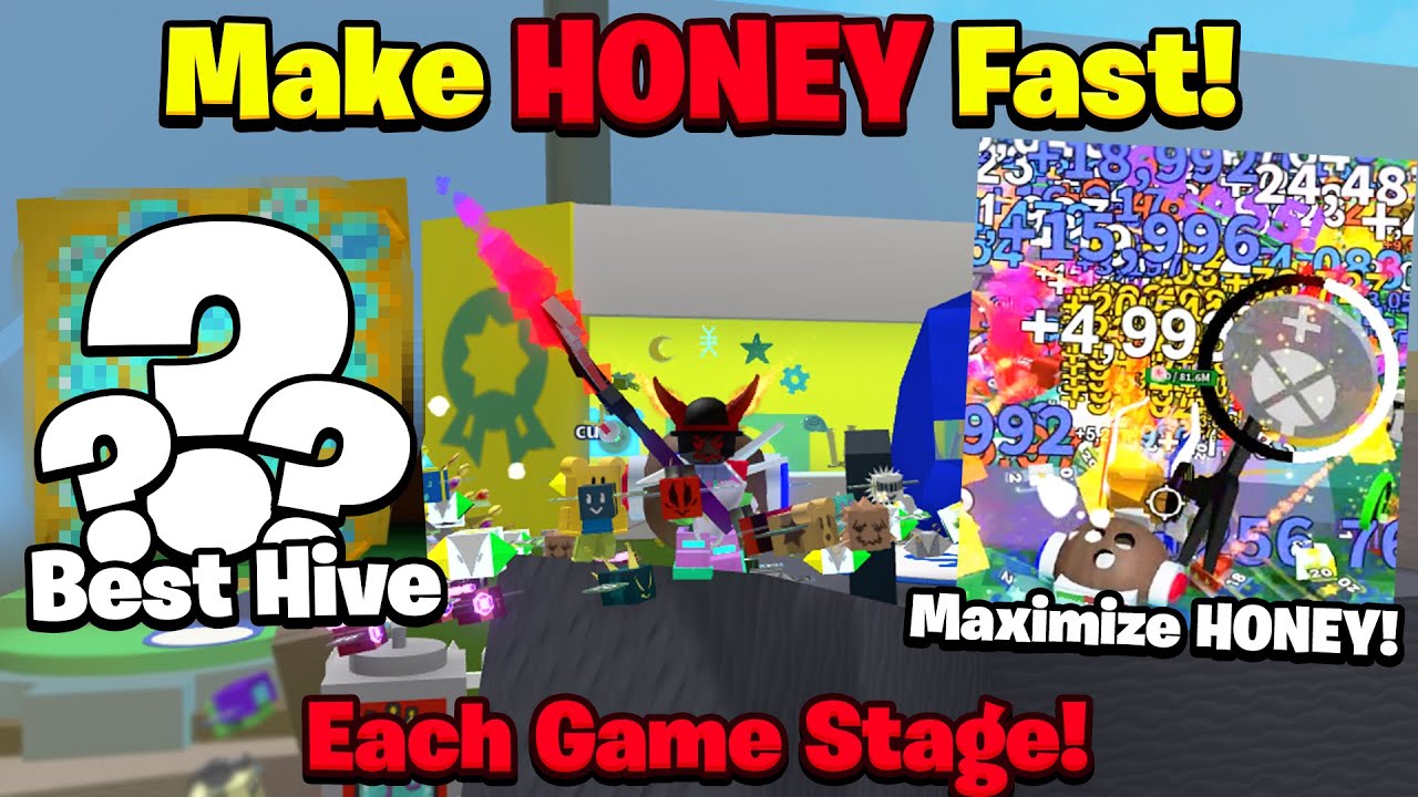 Bee Swarm Simulator honey making guide video cover